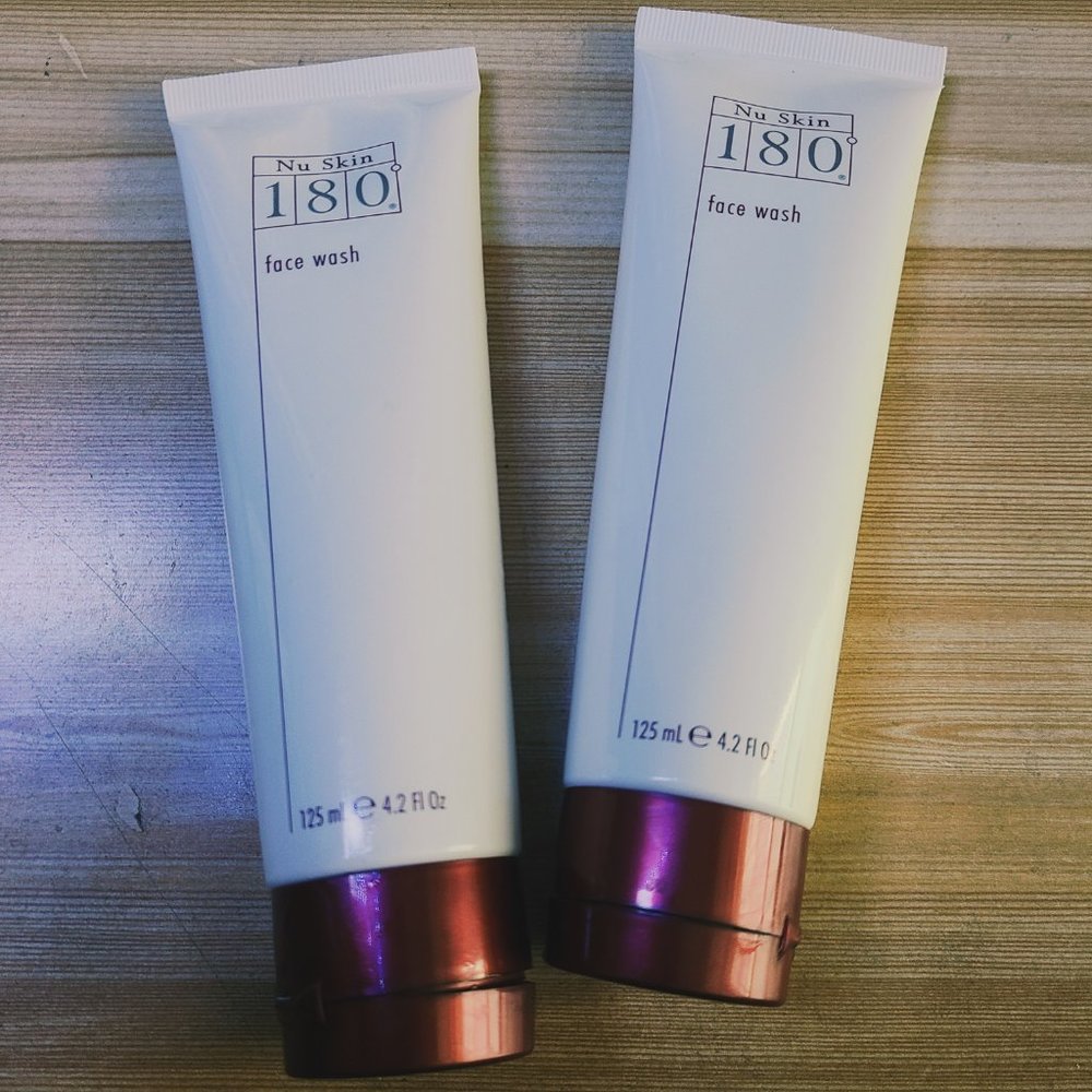 2 bottles of Nu Skin NuSkin 180 Face Wash # 45